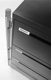 Simple convenient Multi-layer drawer lock File cabinet linkage lock Drawer  lock 1 lock control 3 drawers Side mount