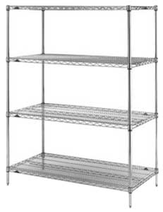 Metro Super Adjustable Super Erecta Wire Shelving Accessory, 8in. Shelf